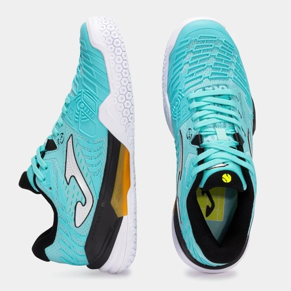 Joma Roland Erkek Turkuaz Toprak Kort Tenis Ayakkabısı TROLS2527C - Resim 4