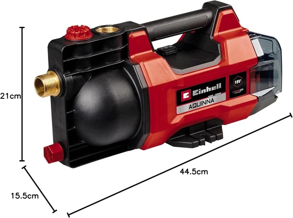 Einhell AQUINNA 18/28 - Solo Akülü Bahçe Pompası - 4180440 - 2