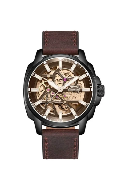 Slazenger SL.09.2435.1.06 Quartz Deri Kahverengi 44 mm Erkek Kol Saati