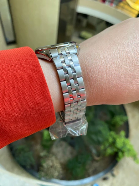 Seiko 5 SNKL23K Çelik Otomatik Siyah Kadran 39 mm Erkek Kol Saati - Resim 4