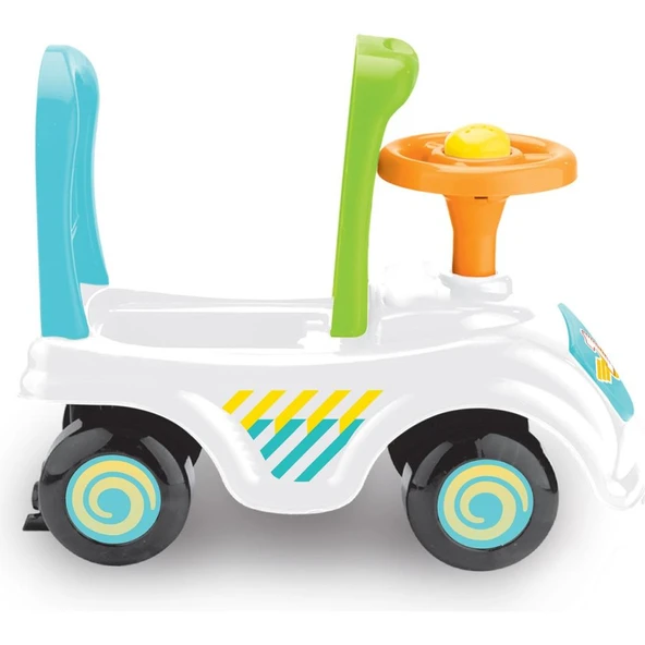 Baby Toys Bin Git İlk Arabam -BEYAZ