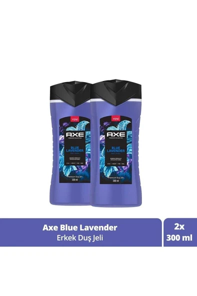 Axe Duş Jeli Blue Lavender 300 ml x 2 Adet