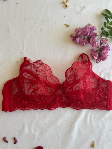 LOVE SECRET Dantelli Sütyen Bralet Takım(Sütyen&Tanga) Kadın İç Giyim - 2