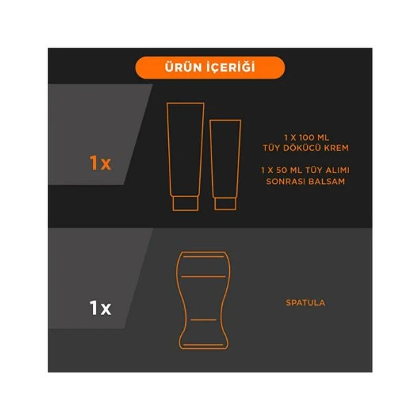 Veet Men Tüy Dökücü Krem Seti Özel Bölgeler İçin Tüy Dökücü Krem 100 ml + Tüy Alım Sonrası Balsam 50 ml - 3