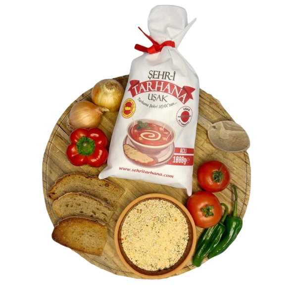 Şehr-i Tarhana Uşak Tarhanası 1 Kg Acı