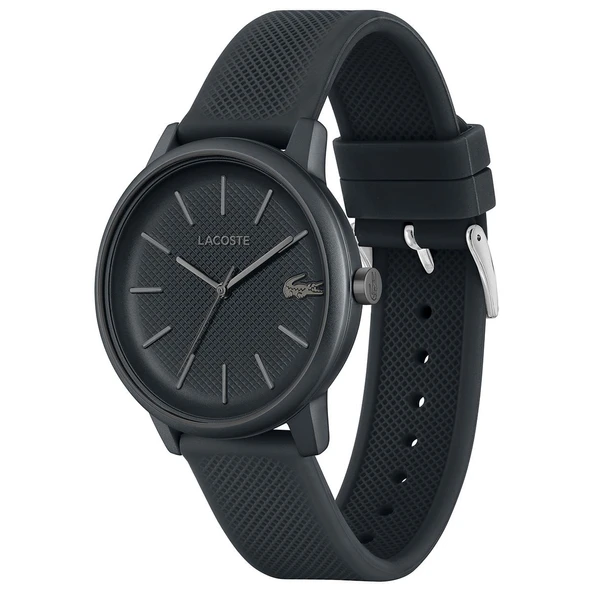 Lacoste LAC2011242 Quartz Silikon Gri 42 mm Erkek Kol Saati - 2