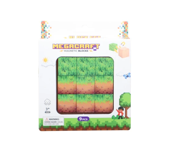 Megacraft 9 Parça Çimenli Toprak Blok - 2