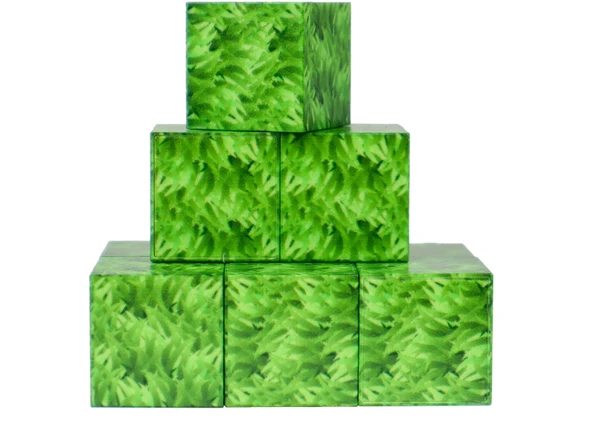 Megacraft 9 Parça Yaprak Çimen Blok ürün görseli