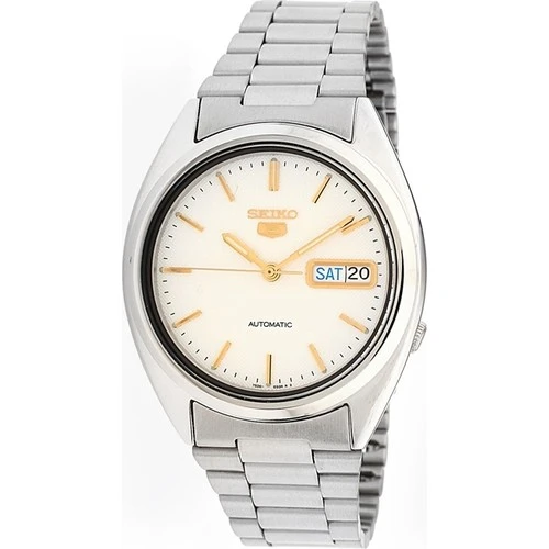 Seiko 5 SNXG47K1 Otomatik Çelik Gri Beyaz Kadran 39 mm Erkek Kol Saati - Resim 2
