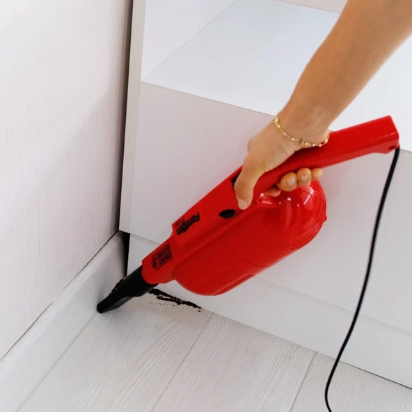 Fantom Pratic P1200 500 W Dikey Elektrikli Süpürge Kırmızı - 3