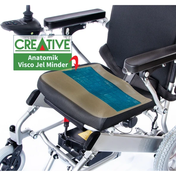 Creative CR-6012 Akülü Tekerlekli Sandalye - 4