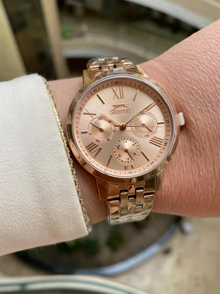 Slazenger Sl.09.2171.4.02 36 mm Rose Gold Kadın Kol Saati ürün görseli 1