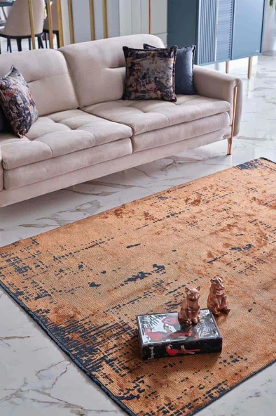 Gümüşsuyu Halı Deco Milano Bakır 160x230 - 4