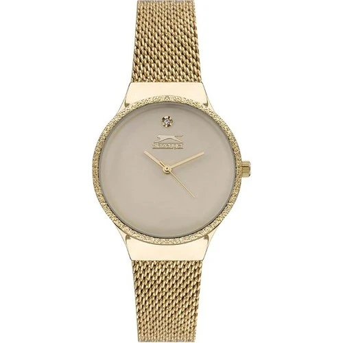 Slazenger SL.09.2015.3.03 Quartz Hasır 35 mm Altın Kadın Kol Saati - 2