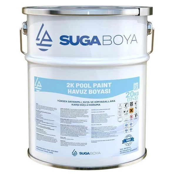 SUGA HAVUZ BOYASI 2K POOL PAINT (8+2) 10 KG