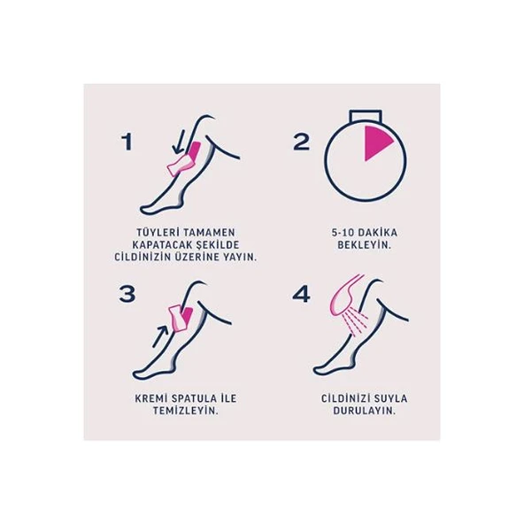 Veet Pure Tüy Dökücü Krem Bacak ve Vücut Bölgesi Normal Ciltler 100 ml - 4