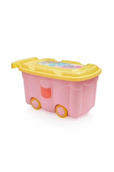 Bee Home Oyuncak Kutusu - Pembe - 3