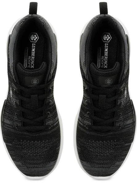 LUMBERJACK WOLKY 5FX SİYAH MEMORY FOAM TABAN ANATOMİK SPOR AYAKKABI - Resim 6