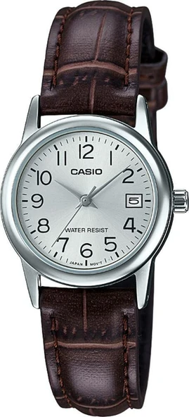 Casio LTP-V002L-7B2UDF Quartz Deri Kahverengi 25 mm Kadın Kol Saati - 3