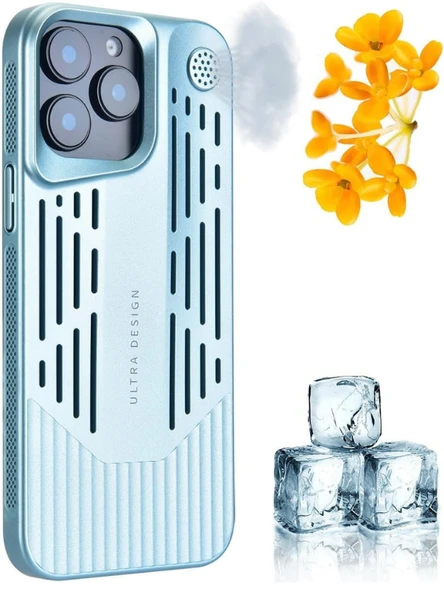 iPhone 11 Lüks Kokulu Telefon Kılıfı Ultra Design & Darbeye Dayanıklı Şık Premium Kılıf ( Mavi ) - 2
