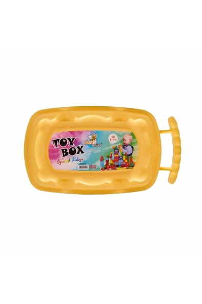 Bee Home Oyuncak Kutusu - Pembe - 4
