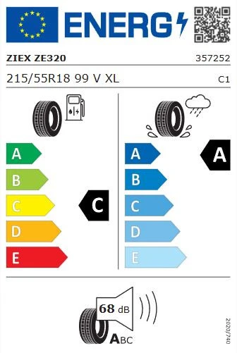Falken Ziex ZE320 215/55 R18 99V XL Yaz Lastiği - 2025 - Resim 2