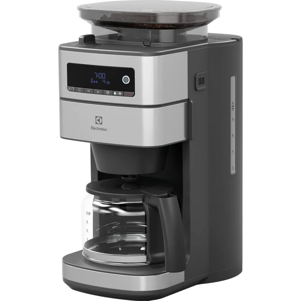 Electrolux E6CM1-5ST Öğütücülü Filtre Kahve Makinesi