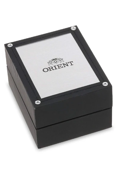 Orient FKV01001B0 Quartz Çelik Gri Siyah Kadran Kristal Cam 44 mm Erkek Kol Saati - 2