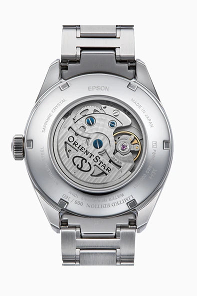 Orient Star RE-BX0002S00B Kurmalı Otomatik Çelik Gri Safir Kristal 10 ATM 40 mm Erkek Kol Saati - Resim 12