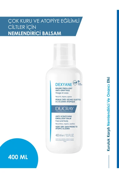 Ducray Dexyane Kuru Ciltler İçin Nemlendirici Krem 400 ml - Resim 2