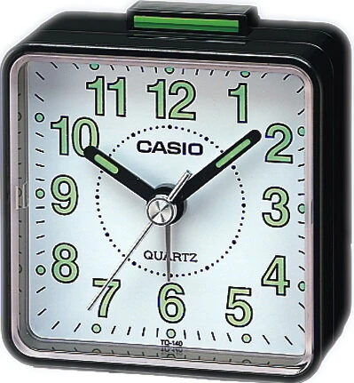Casio TQ-140-1BDF Quartz Siyah Masa Saati - 3