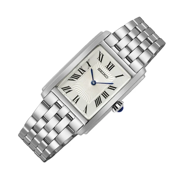 Seiko SWR083P Quartz Çelik Gri Beyaz Kadran 22 mm Kadın Kol Saati - 3