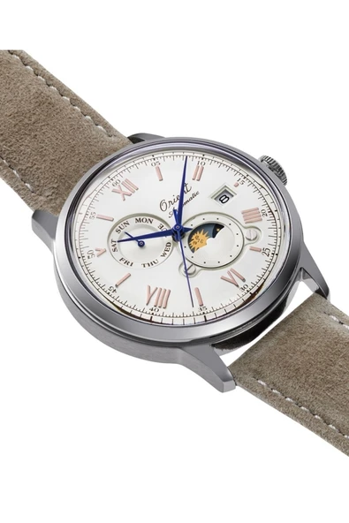 Orient Bambino RA-AK0808S30B Limited Edition Otomatik Deri Kahve 42 mm Erkek Kol Saati - 4
