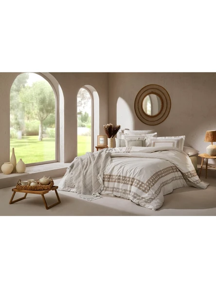 Özdilek Aurea Çift Kişilik Nevresim Takımı 1340 (Anneler Günü Özel) - 4