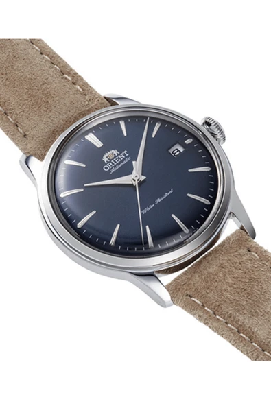 Orient RA-AC0M12L30B Limited Edition Kurmalı Otomatik Deri Kahveengi Mavi Kadran 38 mm Erkek Kol Saati - 2