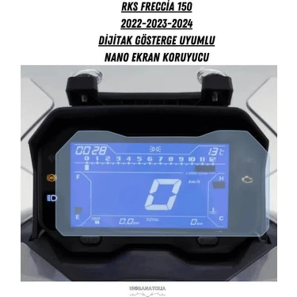 RKS Freccia 150 Gösterge Uyumlu ŞEFFAF Nano Ekran Koruyucu