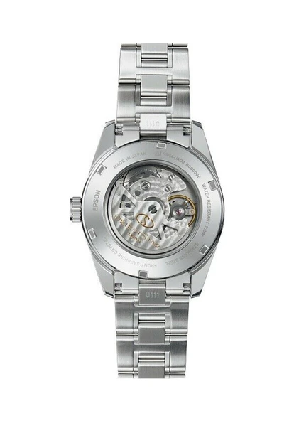 Orient Star RE-AU0004B00B KurOtomatik Çelik Gri Siyah Safir Cam 39 mm Erkek Kol Saati - 2
