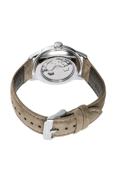 Orient RA-AC0M12L30B Limited Edition Kurmalı Otomatik Deri Kahveengi Mavi Kadran 38 mm Erkek Kol Saati - 7