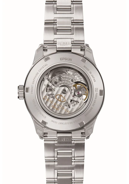 Orient Star RE-AT0001L00B KurOtomatik Çelik Gri Lacivert Kadran 10 ATM Safir Cam 40 mm Erkek Kol Saati - 2