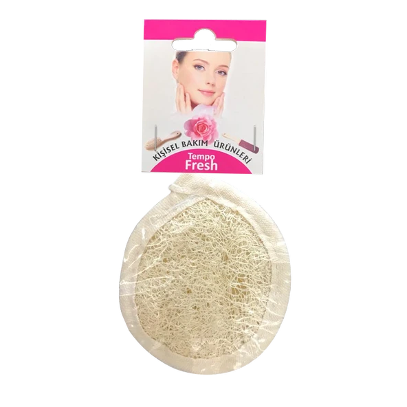 Loofah ( Kabak ) Pon Pon Yüz Pedi
