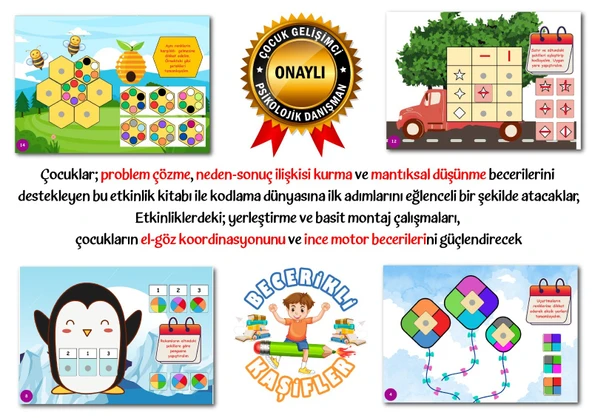 Cırt Cırtlı Robotik Kodlamaya Giriş Aktivite Kitabım Ankara Kitap Merkezi Yayınları - 2