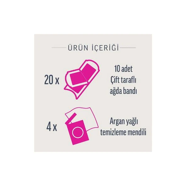 Veet Pure Sir Ağda Bantları Yüze Özel 20 li - 2