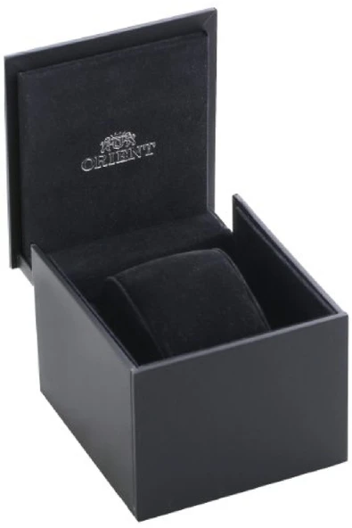 Orient FUZ01006D0 Boss Quartz Deri Siyah Lacivert Kadran Kristal Cam 10 ATM 49 mm Erkek Kol Saati - Resim 2