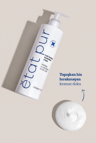 Etat Pur Melting Moisturizing Body Milk Rahatlatıcı ve Nemlendirici Vücut Sütü 400 ml - 7