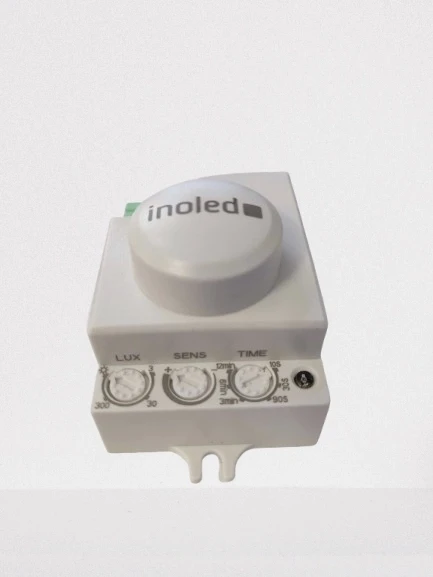 İNOLED Radar Hareket Sensörü 1200w (RF Sensör Tipi) Açı 360 Derece Işık Süre ve Mesafe Ayarlı Sensör