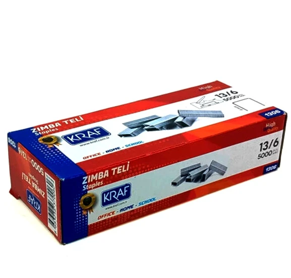 Kraf Zımba Teli 13/6 5000Li - 3 kutu