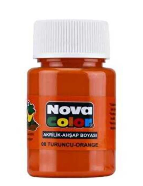 Nova Color Akrilik Boya 30 Ml Turuncu - 4 adet