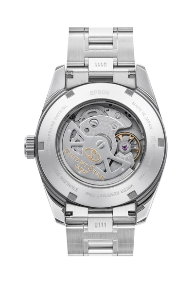 Orient Star RE-AU0107E00B Kurmalı Otomatik Çelik Gri Yeşil Kadran 10 ATM 39 mm Erkek Kol Saati - 3