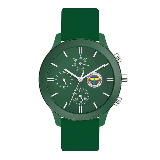 Quantum F1085.075 Quartz Silikon Yeşil 44 mm Fenerbahçe Taraftar Kol Saati