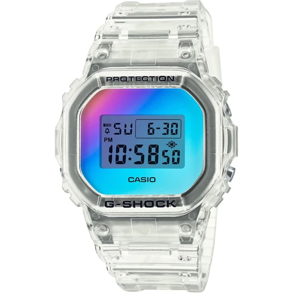 Casio DW-5600SRS-7DR Silikon Gri 42 mm Erkek Kol Saati